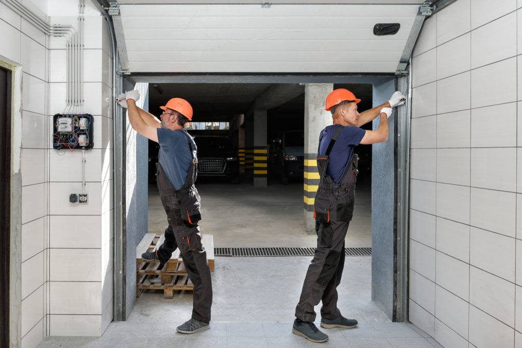 Fixing a garage door that won't go all the way down